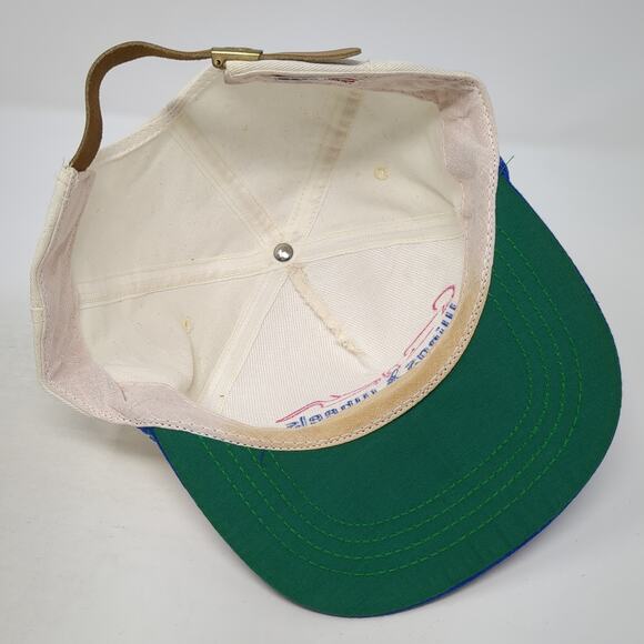 Wings & Wheels Crawford Meet Slideback 5 Panel Cap Multi OS RCC Vintage USA - Picture 7 of 9